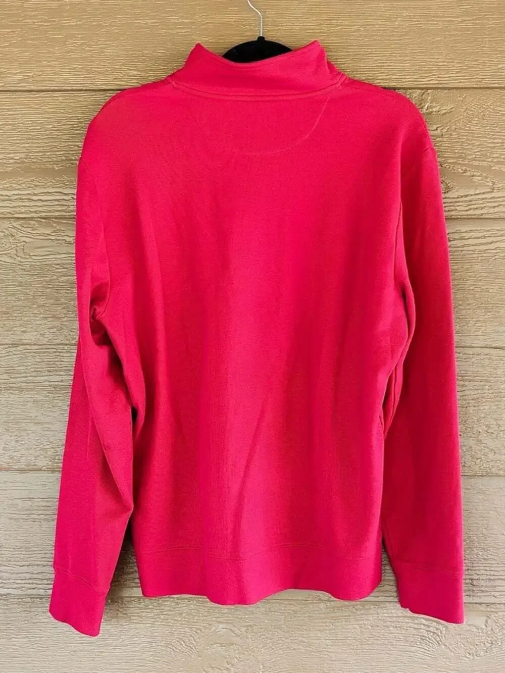 Vineyard Vines Men's Red Half-Zip Pullover -Sz M